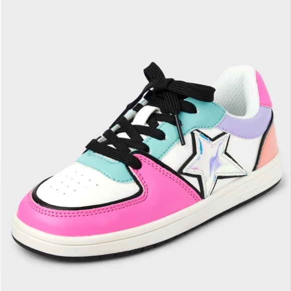 The Children's Place Other - The Children's Place Girls Colorblock Low Top Sneakers - multi